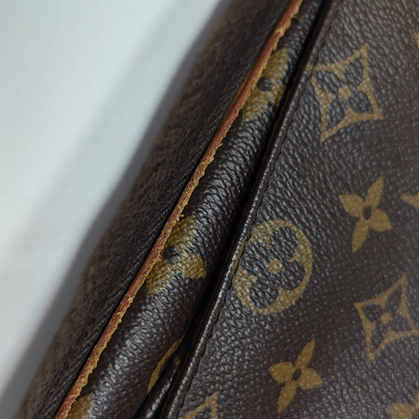VINTAGE BEAUBOURG Monogram Coated Canvas Brown