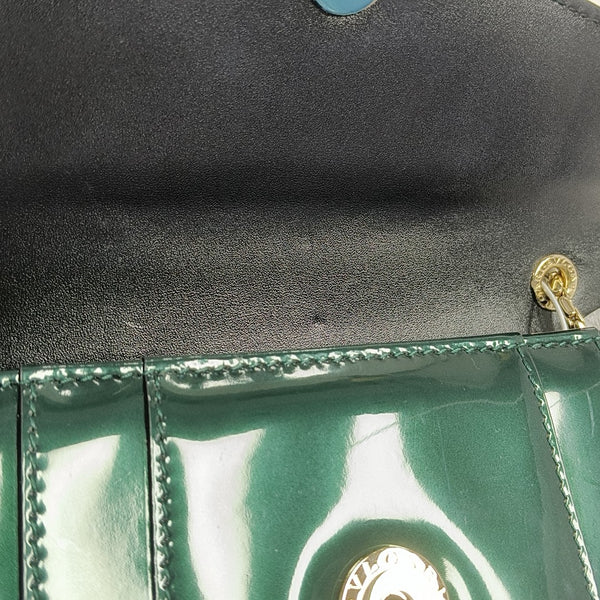 SERPENTI FOREVER Small Patent Leather Green