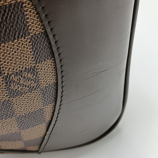 BERKELEY Damier Ebene Coated Canvas Brown