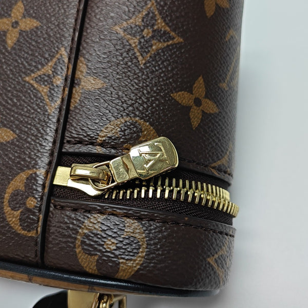 Vanity Chain Pouch Monogram Coated Canvas Brown