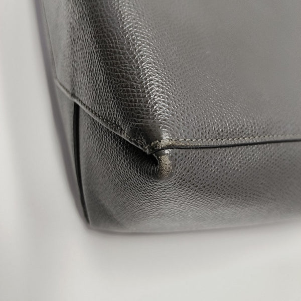 VERTICAL CABAS Mini Calfskin Gray