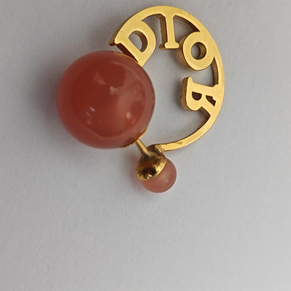 Metal Gold Stud Earrings