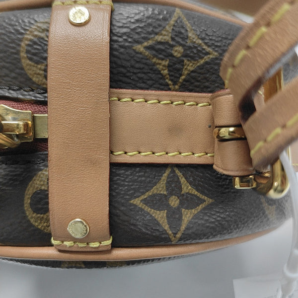 BOITE CHAPEAU PM Monogram Coated Canvas Brown