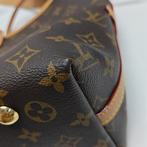CARRYALL PM Monogram Coated Canvas Brown