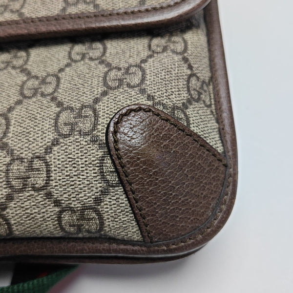 Neo Vintage Small Monogram Coated Canvas Beige