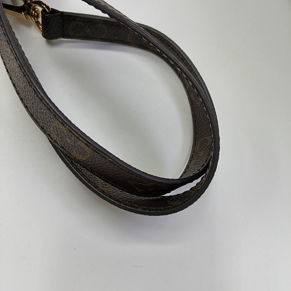 MONTAIGNE BB Monogram Coated Canvas Brown