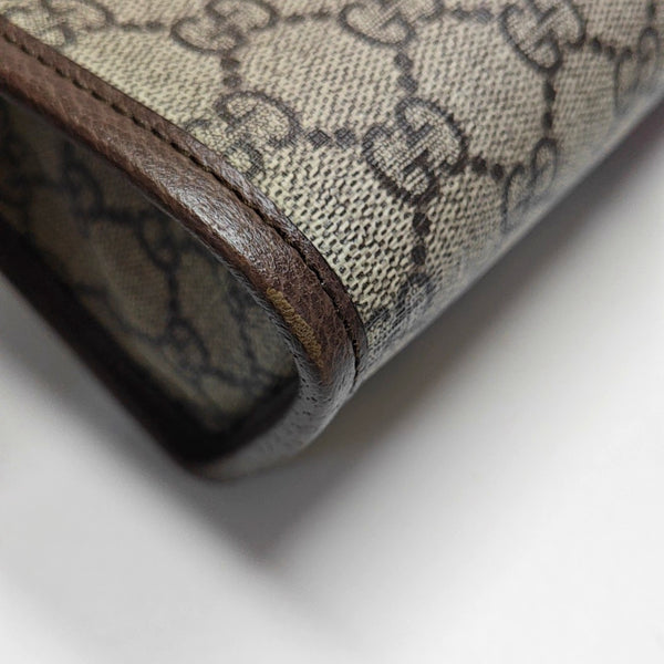 Ophidia Monogram Coated Canvas Beige