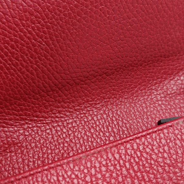 Calfskin Shoulder Bag Red
