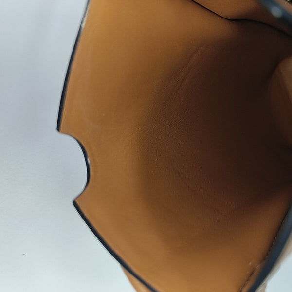 Calfskin Shoulder Bag Brown