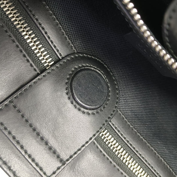 GG Supreme Monogram Coated Canvas Black
