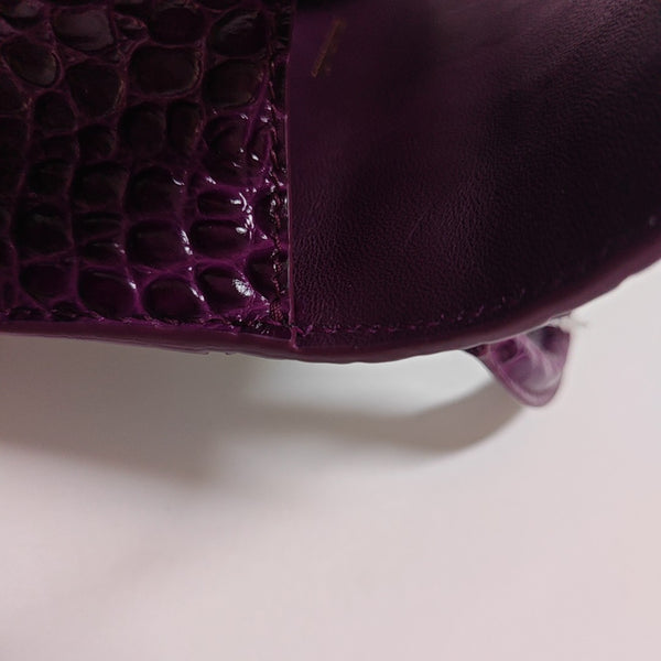 Hourglass XS Calfskin Purple