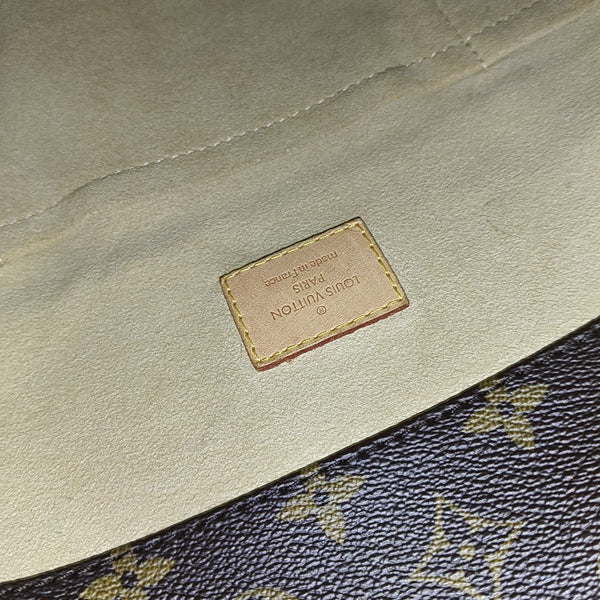 ARTSY MM Monogram Coated Canvas Brown