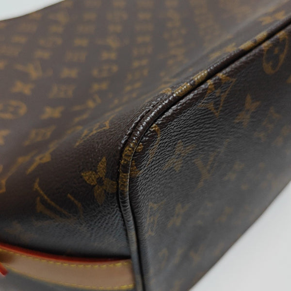 ALL IN GM Monogram Coated Canvas Brown