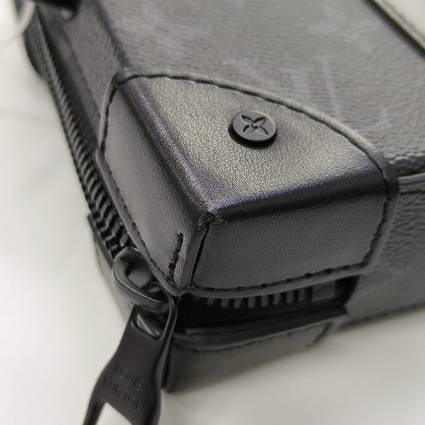 WALLET TRUNK Monogram Coated Canvas Gray