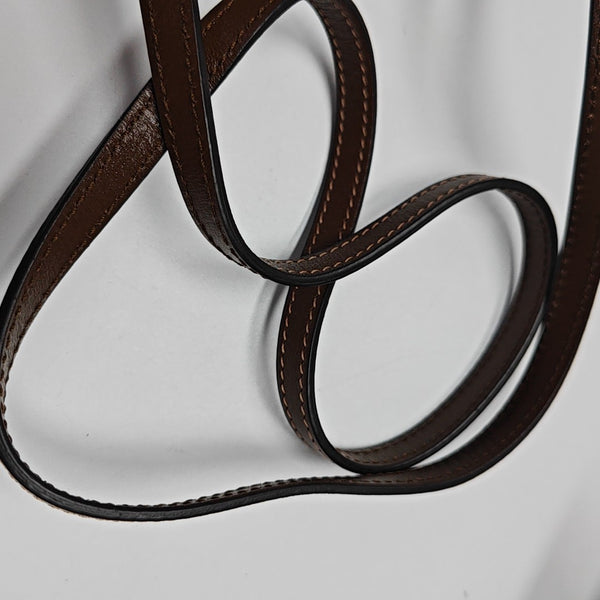 Horsebit 1955 Mini Monogram Coated Canvas Beige