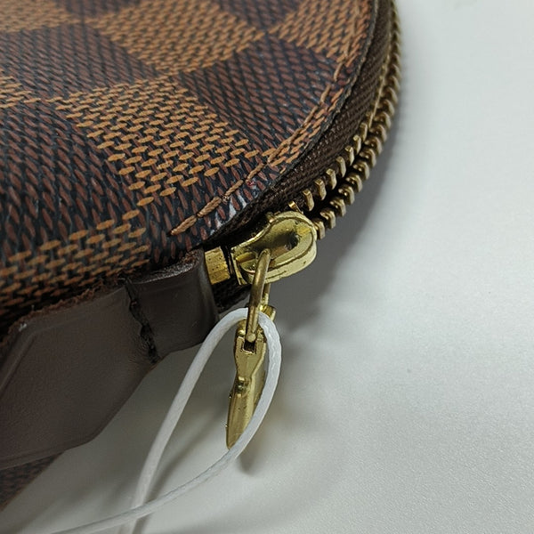 COSMETIC PM Damier Ebene Coated Canvas Brown