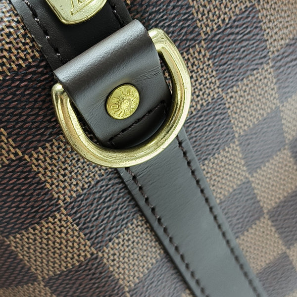SPEEDY 30 Damier Ebene Coated Canvas Brown