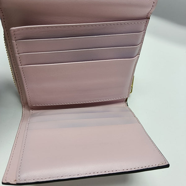 Monogram Lambskin Wallet Pink