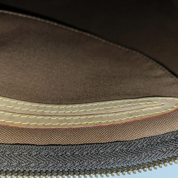 SPEEDY 30 Monogram Coated Canvas Brown