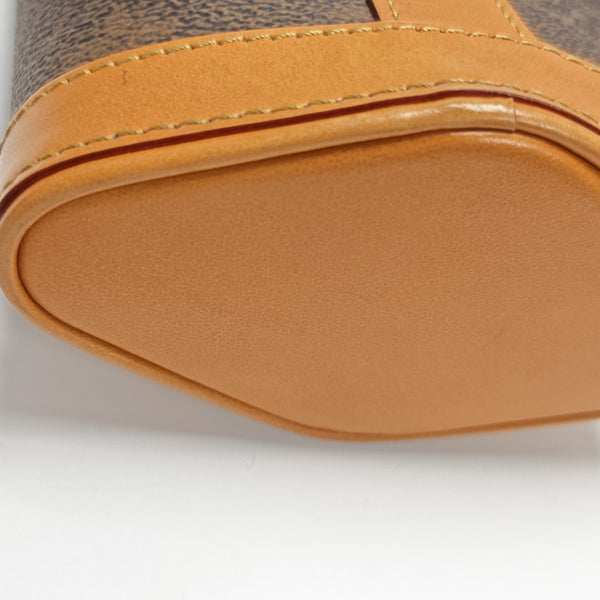 ENVELOPE Monogram Coated Canvas Brown