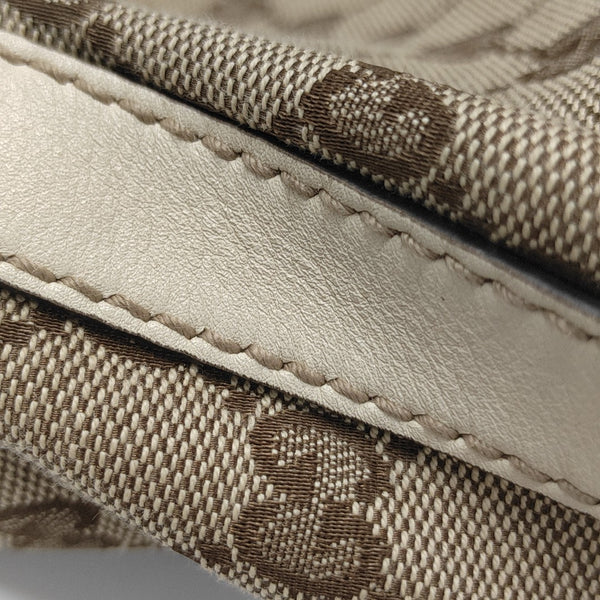 Monogram Canvas Top Handle Bag Brown