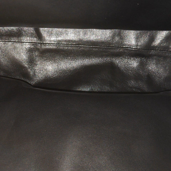 Lambskin Top Handle Bag Black