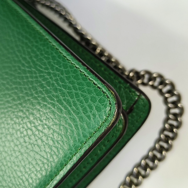Authenticated pre-owned Dionysus Small Calfskin Green - Shoulder Bag at Looply