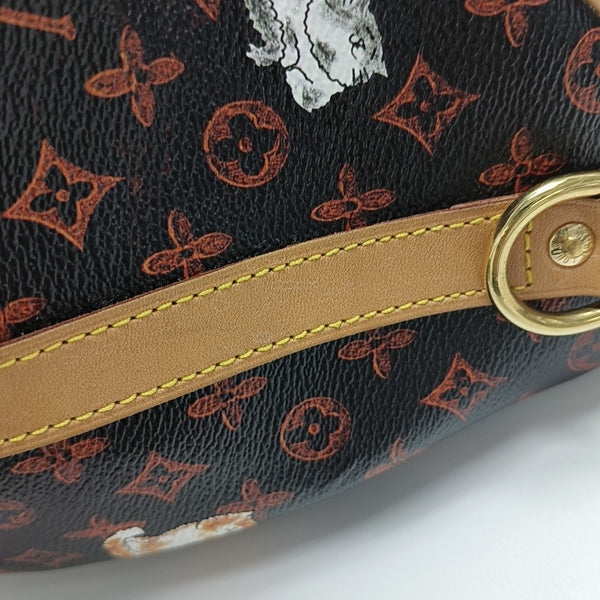 SPEEDY 30 Monogram Coated Canvas Brown