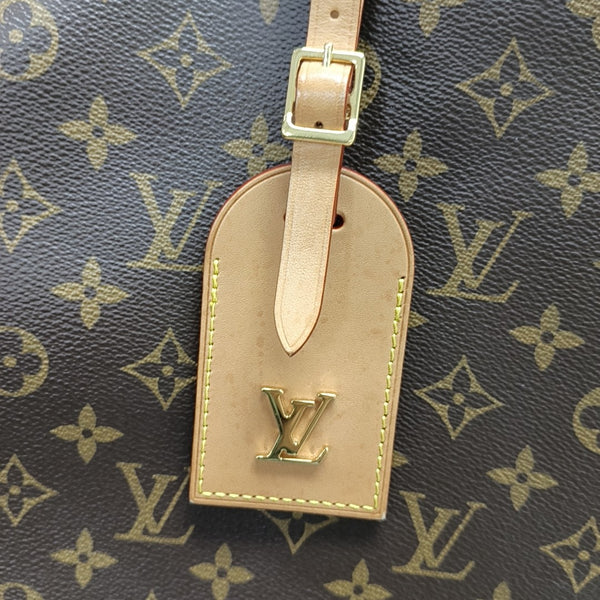 ATLANTIS Monogram Coated Canvas Brown