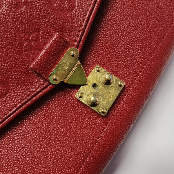 SAINT-GERMAIN Monogram Calfskin Red