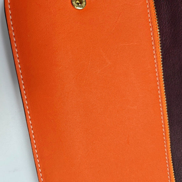 Authenticated pre-owned Gate Calfskin Orange - Shoulder Bag at Looply