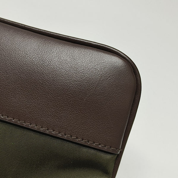 Nylon Shoulder Bag Green