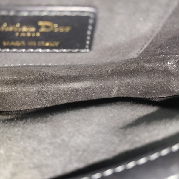 Dior Caro Mini Cannage Calfskin Black