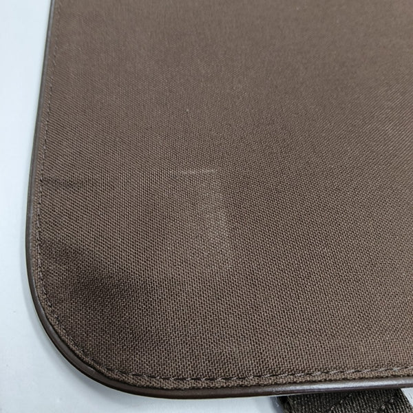 BROOKLYN Damier Ebene Coated Canvas Brown