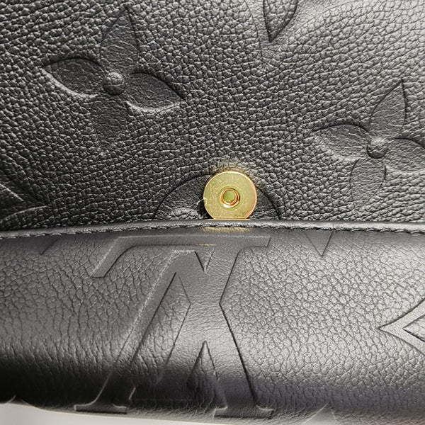 IVY Monogram Calfskin Black