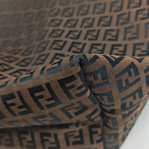 Canvas Top Handle Bag Brown