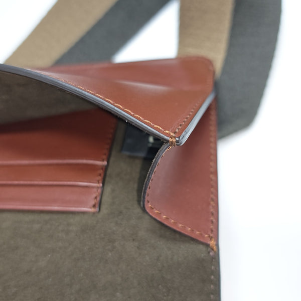 Baguette Mini Calfskin Red