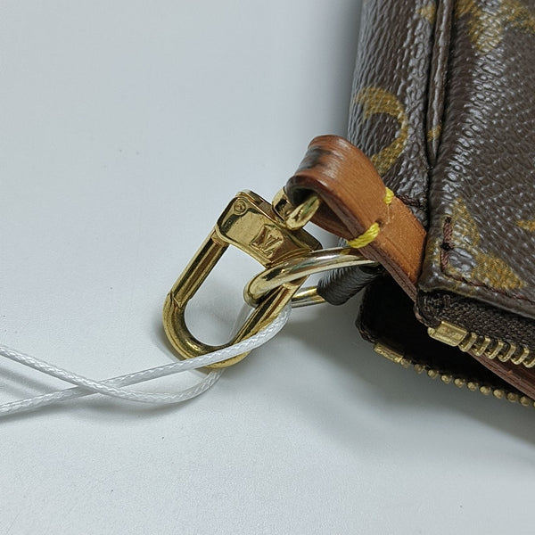 ACCESSOIRES Monogram Coated Canvas Brown