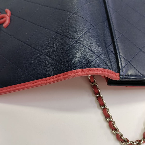 Quilted Lambskin Blue
