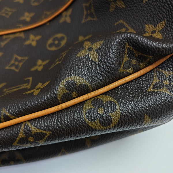 GALLIERA GM Monogram Coated Canvas Brown