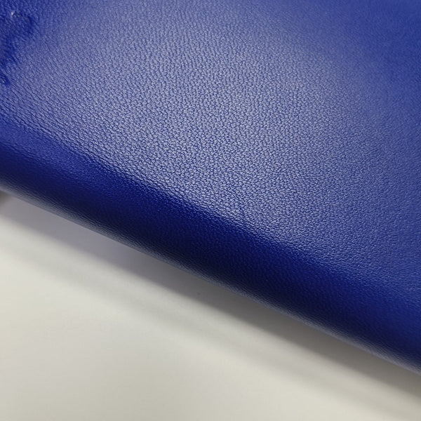 SHIELD Large Calfskin Blue