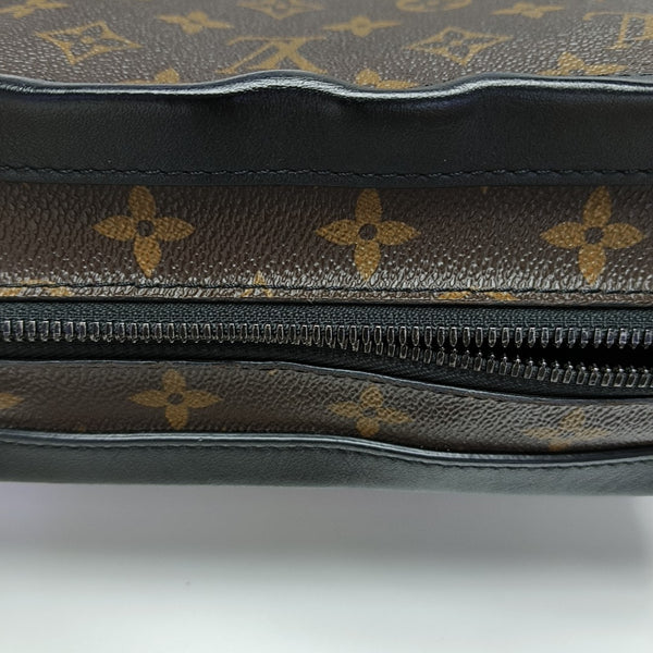 SOFT TRUNK Monogram Coated Canvas Brown