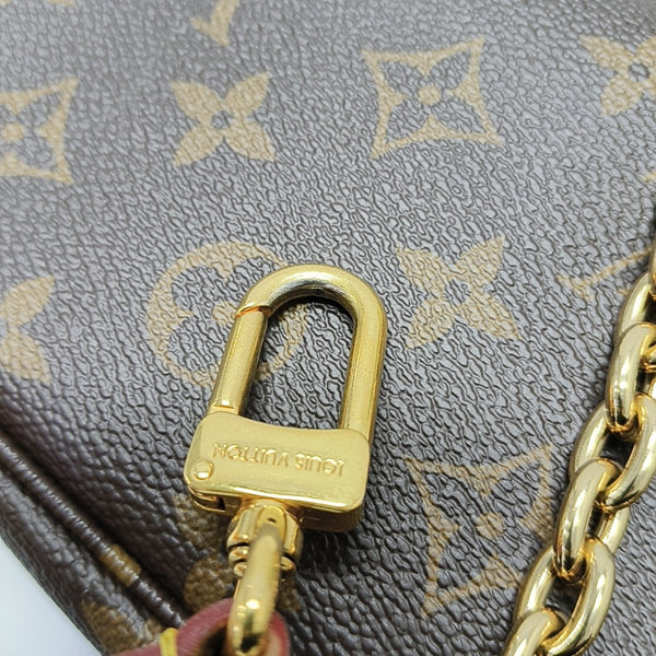 IVY Monogram Coated Canvas Brown