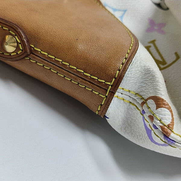 JUDY PM Monogram Coated Canvas White