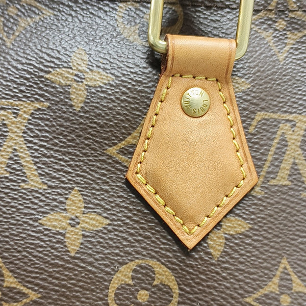 SPEEDY 25 Monogram Coated Canvas Brown