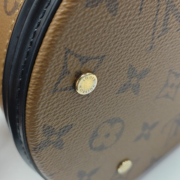 CANNES PM Monogram Coated Canvas Brown