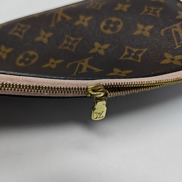 NEVERFULL PM Monogram Coated Canvas Brown