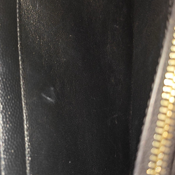 MONOGRAM Medium Chevron Calfskin Black