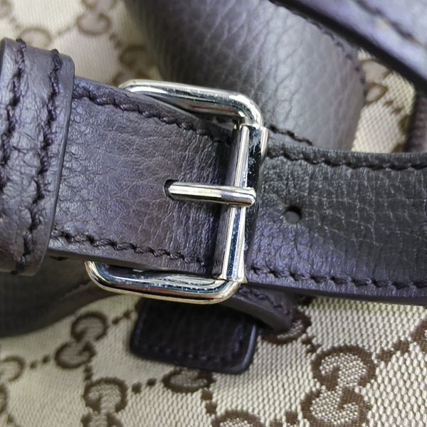 Monogram Canvas Backpack Beige