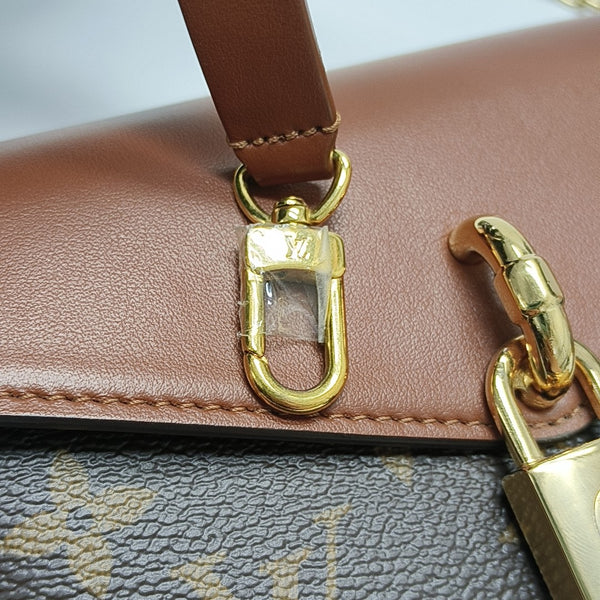 PADLOCK Monogram Coated Canvas Brown